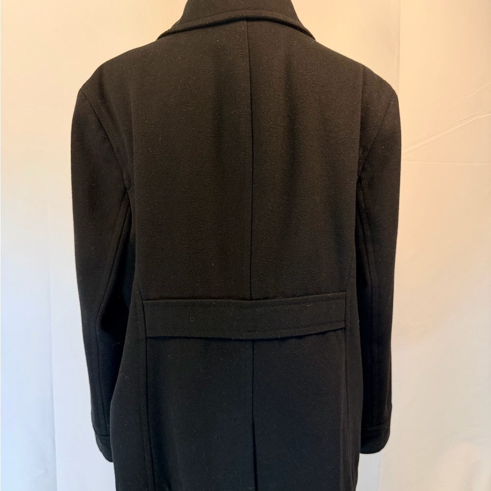 Old Navy Women's Classic Black Peacoat Size 1X - Picture 2 of 5